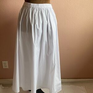 INDUSTRY Chic White Maxi Skirt